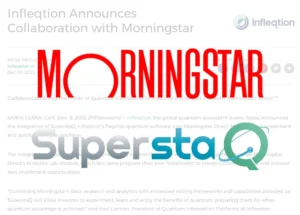 Infleqtion Announces Collaboration with Morningstar