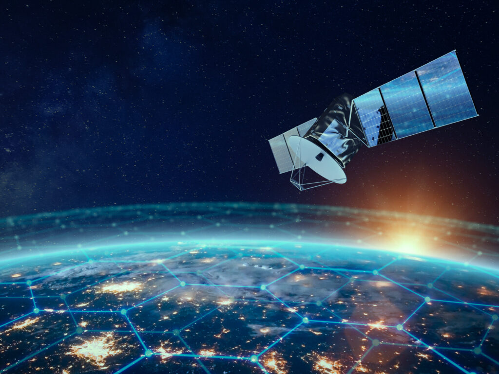 satellite orbiting earth
