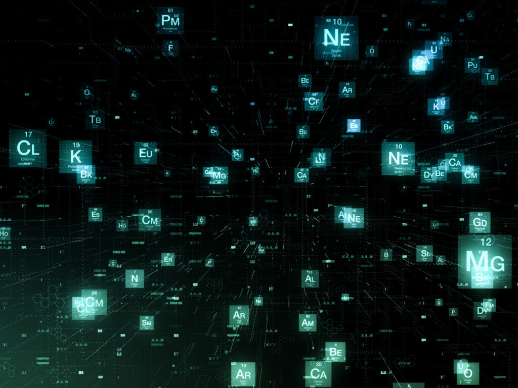 Periodic table data
