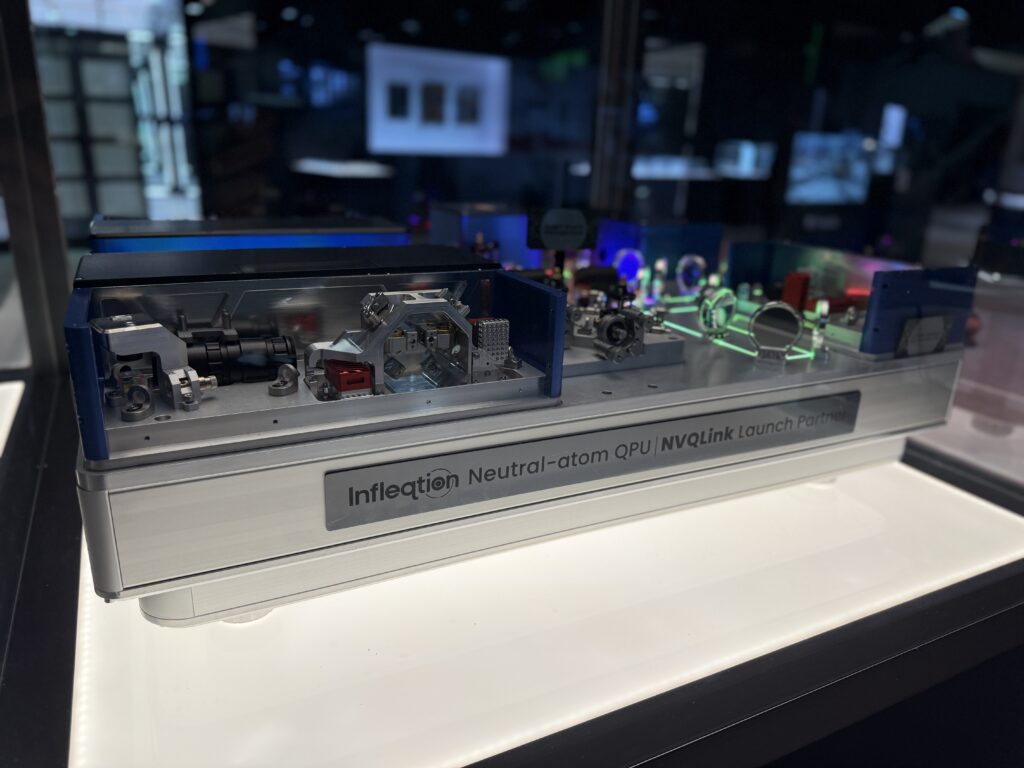 Infleqtion Sqale Quantum Computer and NVIDIA NVQLink