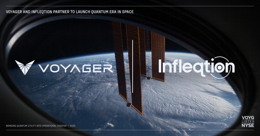 Voyager and Infleqtion Partner to Launch Quantum Era in Space