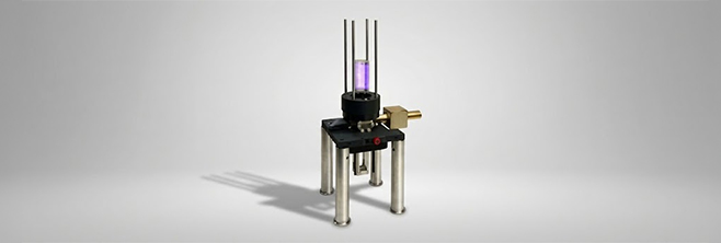 A laboratory size, dual chamber quantum experimentation system.