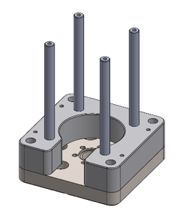 Adjustable Picas Mounting Plate (for custom vacuum systems)